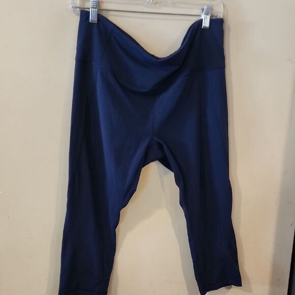 Athleta Kids' Navy Leggings - Picture 1 of 3